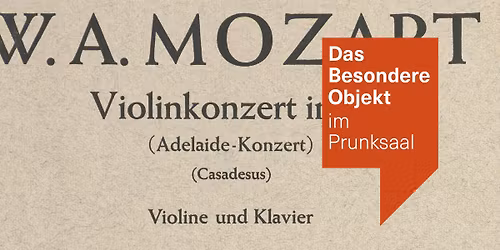 Mozarts \u201eerstes\u201c Violinkonzert? Eine F\u00e4lschung!