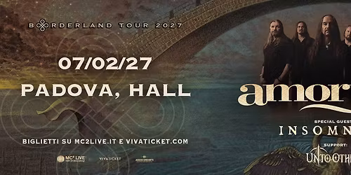 Amorphis - Borderland Tour 2027 + Insomnium + Unto Others | Padova, Hall