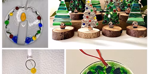 Glass Christmas Decorations & Cards Workshop FULLY BOOKED
