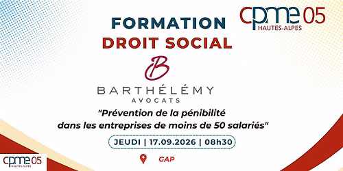 Formation Droit Social
