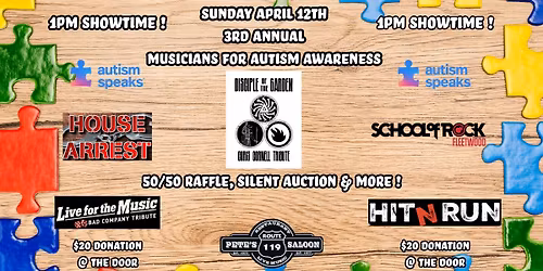 3rd Annual Autisum Awareness Fundraiser 