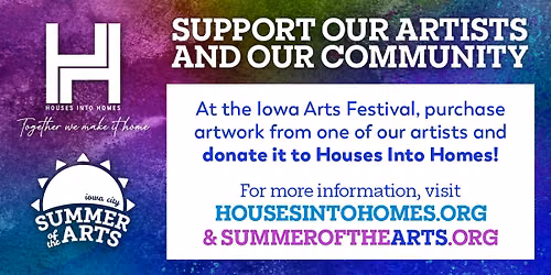 Art that makes a House into a Home: Iowa Arts Festival Collaboration