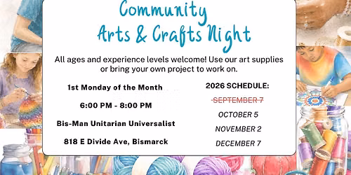 Community Arts & Crafts Night