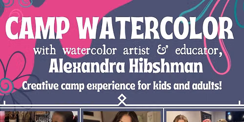 CAMP Watercolor for Adults! In Kalamazoo, MI