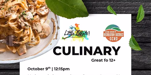 Culinary for Teens & Adults