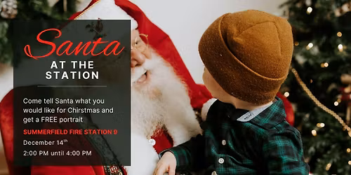 Santa At The Station 2025
