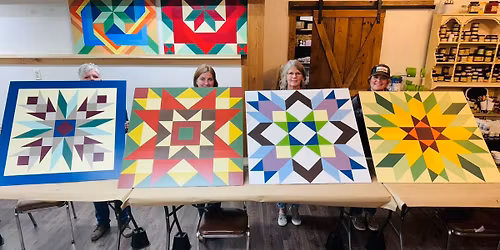 BARN QUILT PAINTING CLASS - Southwick, MA