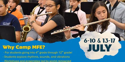 Camp MFE! Week 1