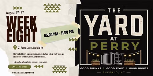 Week Eight @ The Yard