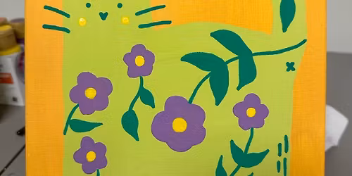 Painting with Cats- Summer Edition!\ud83c\udfa8\ud83c\udf38