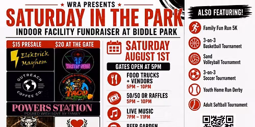 Saturday in The Park - Concert & Food Trucks