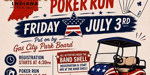 July 3rd Golf Cart Poker Run \u2666\ufe0f 