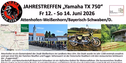 IG TX750 Jahrestreffen 2026