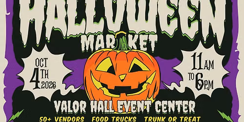 Clarksville Halloween Market 2026 at Valor Hall