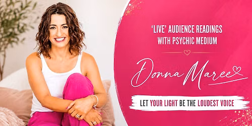 DONNA MAREE LIVE SHOW - FREMANTLE 21 NOV 2026