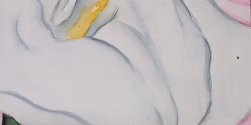 Watercolour Floral Georgia O'Keefe Inspired - Adult\/Family Art Class