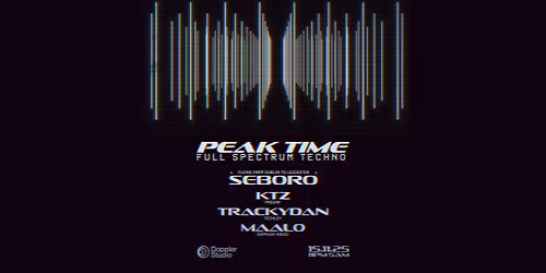 PEAK TIME @ DOPPLER STUDIO - LEICESTER'S HOME FOR TECHNO AND HARDGROOVE