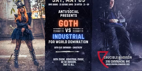 Anti\/Social: Goth vs Industrial