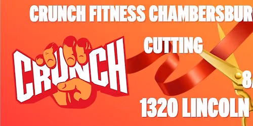 Crunch Fitness Chambersburg Ribbon Cutting 