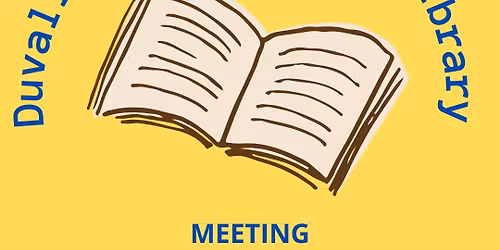 Duvall Friends of the Library meeting