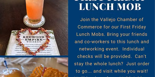 First Friday Lunch Mob @ Redwood Empire