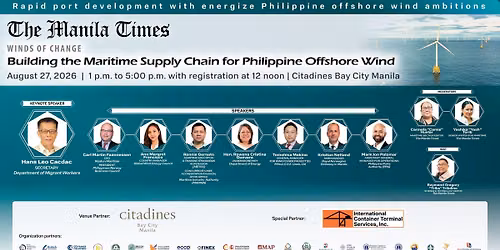 Winds of Change: Building the Maritime Supply Chain for Philippine Offshore Wind