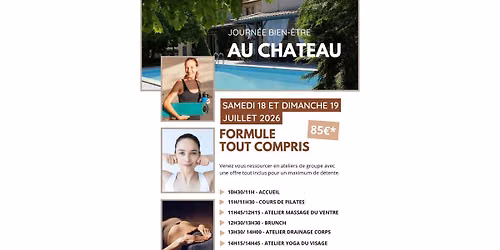 Journ\u00e9e bien-\u00eatre au Ch\u00e2teau