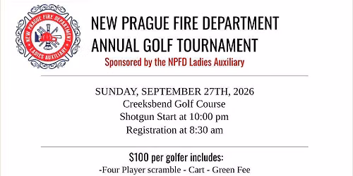 NPFD Golf Tournament sponsored by Ladies Auxiliary