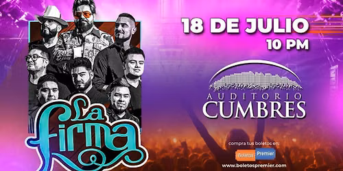 La Firma en Auditorio Cumbres