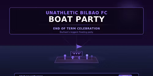 \u26f4\ufe0fUNATHLETIC BILBAO FC END OF TERM BOAT PARTY\u26f4\ufe0f