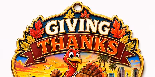 Giving Thanks 5k, 10k, 15k, Half Marathon