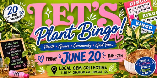 Let\u2019s plant bingo