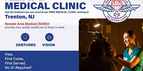 RAM Free Clinic - Trenton, NJ (Vision & Dentures ONLY)