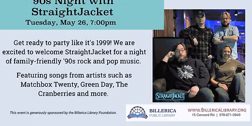 '90s Night with StraightJacket