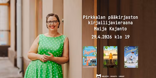 Kirjailijavieraana Maija Kajanto