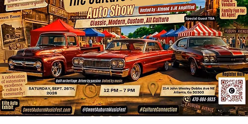 The Culture Connection Auto Show at Sweet Auburn Music Fest