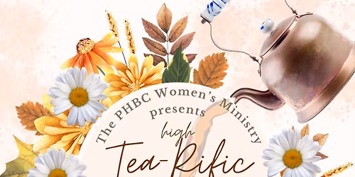 High Tea-Rific Autumn Afternoon 