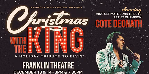 Christmas With The King at Algonquin Arts Theatre