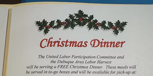 Christmas Dinner and Toys for Needy Children