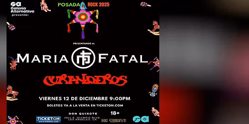 POSADA ROCK 2025 CON MARIA FATAL