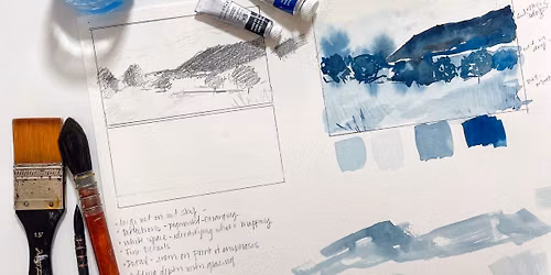Value in Watercolor: Landscape Sketching with LaCott Fine Art