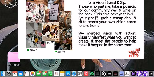 Vision Board & Sip RIDE.EZ X places.save