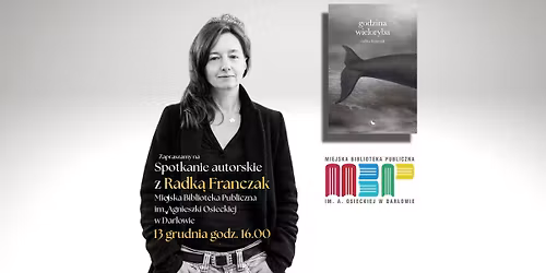 Spotkanie autorskie z Radką Franczak