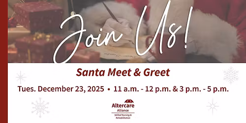 Santa Meet & Greet - Altercare Alliance