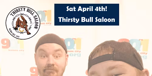 The Harvey Brothers Band Sat April 4th @ Thirsty Bull Saloon!