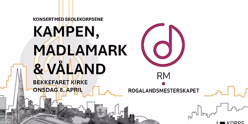 Konsert f\u00f8r RM: Kampen, Madlamark og V\u00e5land skolekorps