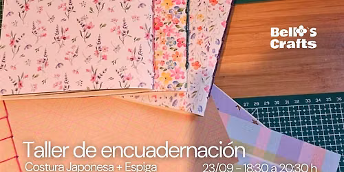 Taller de Encuadernaci\u00f3n Artesanal \u00b7 Japonesa + Espiga