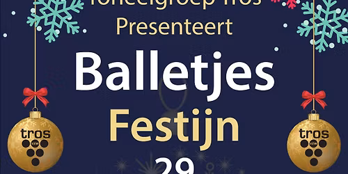 Toneelgroep TROS rolt een balletjesfestijn!
