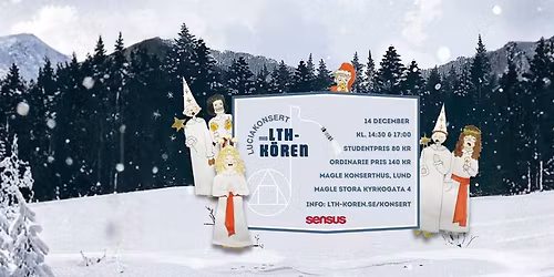 Luciakonsert med LTH-k\u00f6ren