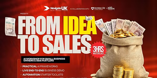 From IDEA to SALES - An AI Masterclass for SMEs and Side Hustlers